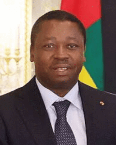 His Excellency FAURE ESSOZIMNA GNASSINGBE President of the Council of The Togolese Republic-LOME
