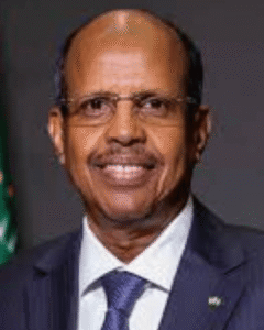 His Excellency Maahmoud Ali Youssouf Chairperson of the African Union-Addis Ababa
