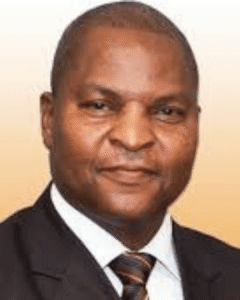 His Excellency Professor FAUSTIN ARCHANGE TOUADERA President of the Central African Republic-BANGUI